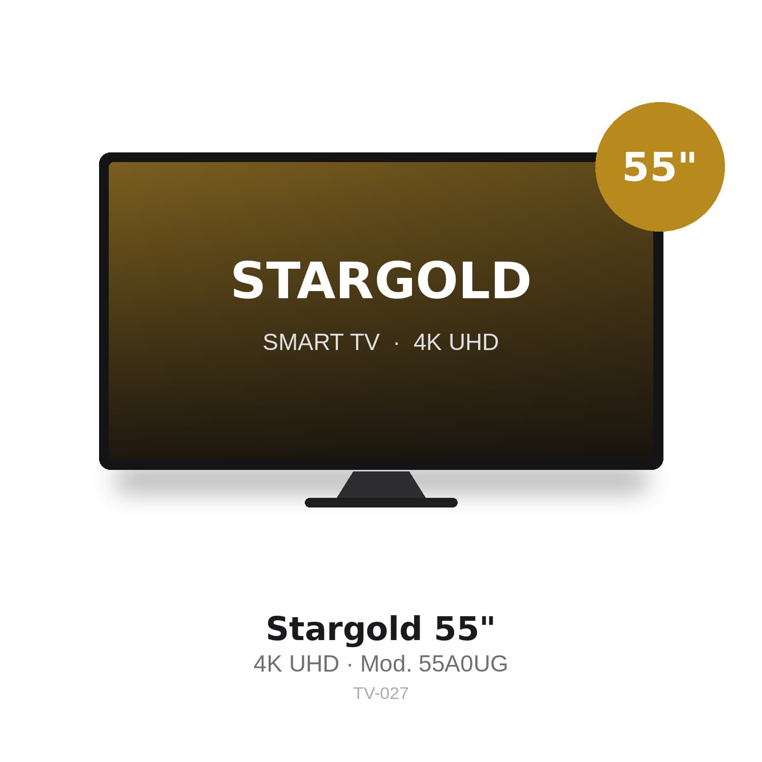 Televisor Stargold 55" LED 4K UHD Smart TV